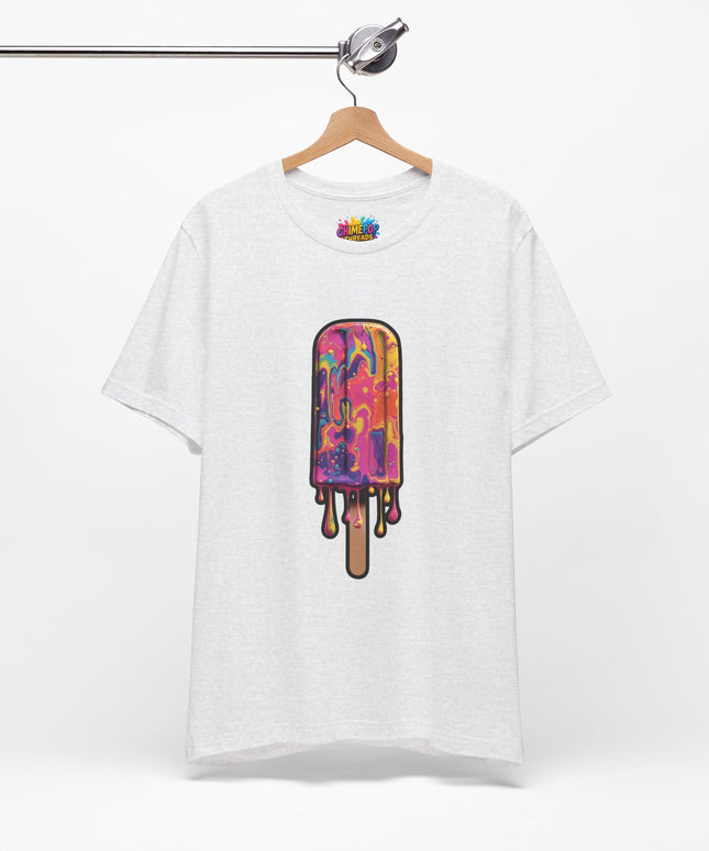 Psychedelic Rainbow Popsicle Drip Tee