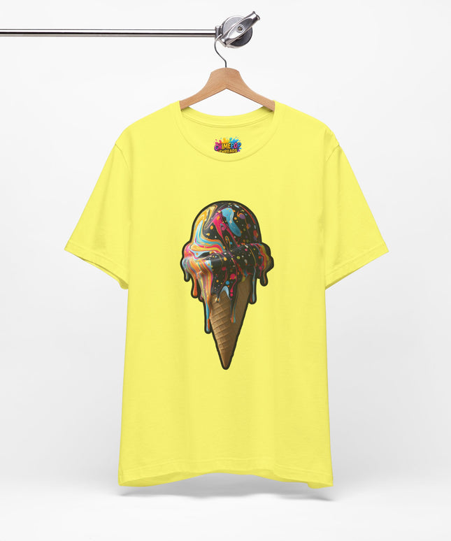 Pastel Marble Swirl Ice Cream Tee