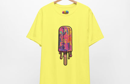 Psychedelic Rainbow Popsicle Drip Tee