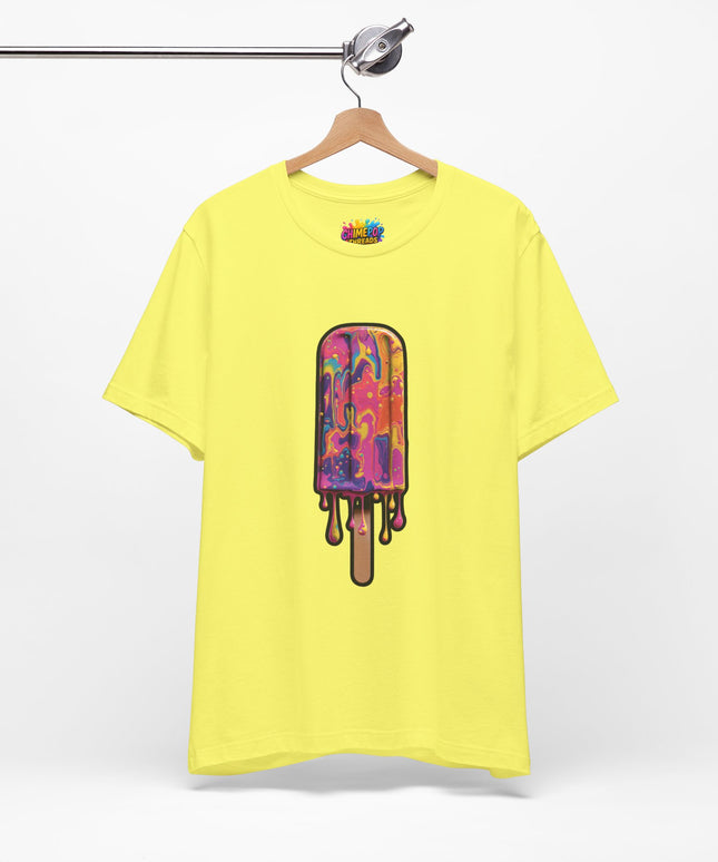 Psychedelic Rainbow Popsicle Drip Tee