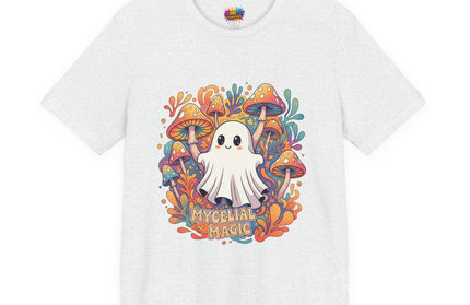Mycelial Magic Orange Glow Ghost Tee