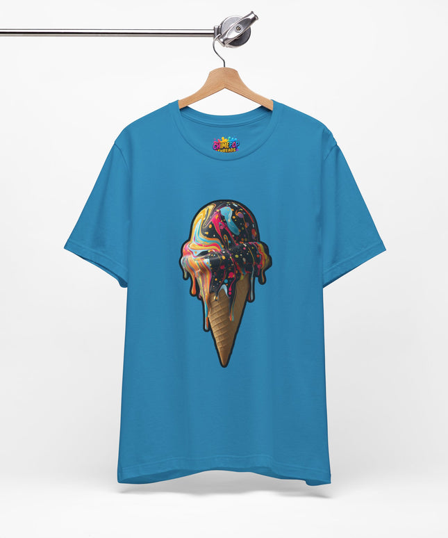 Pastel Marble Swirl Ice Cream Tee