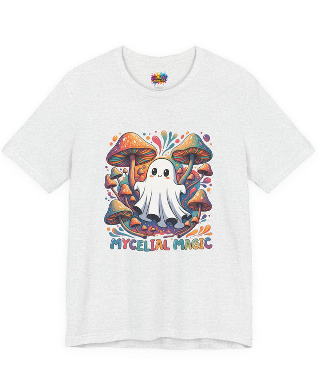 Mycelial Magic Rainbow Ghost Tee