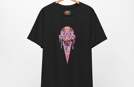 Pastel Ice Cream Symmetrical Drip Tee