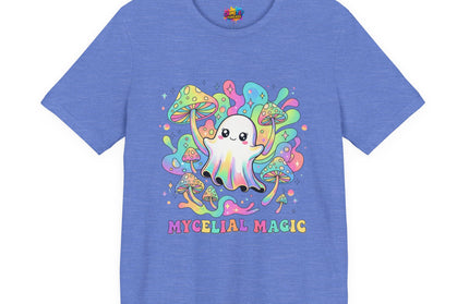 Mycelial Magic Rainbow Ghost Tee