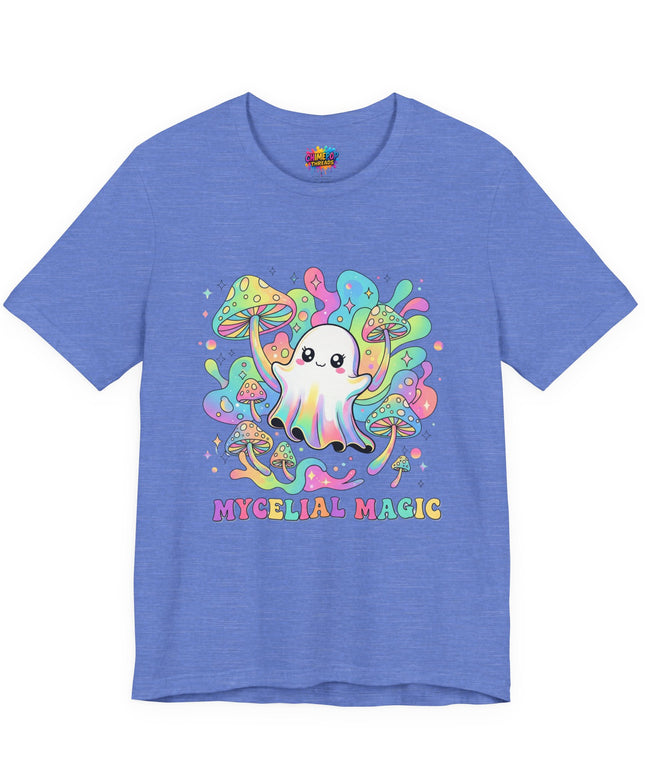 Mycelial Magic Rainbow Ghost Tee
