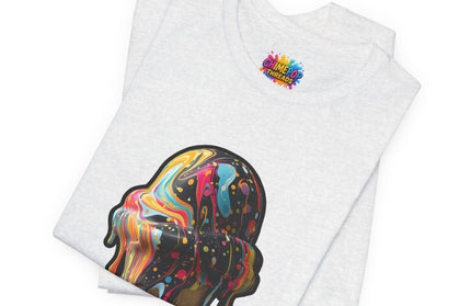 Pastel Marble Swirl Ice Cream Tee