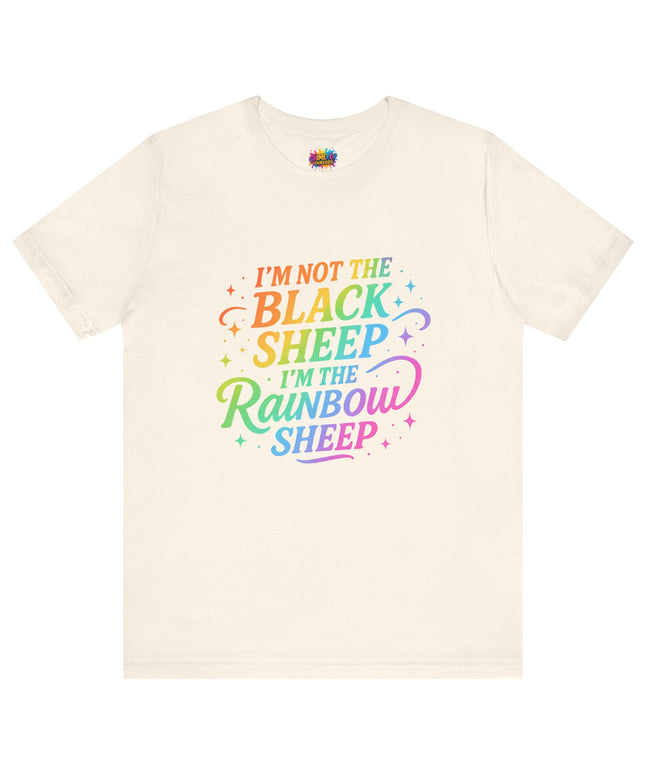 Rainbow Sheep Quote Tee