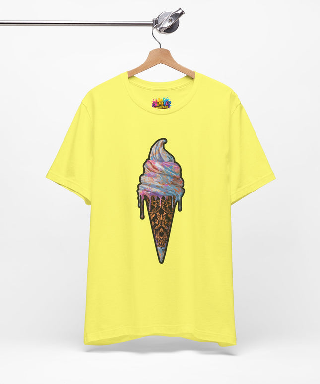 Baroque Marble Swirl Ice Cream Tee