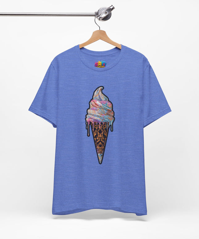 Baroque Marble Swirl Ice Cream Tee