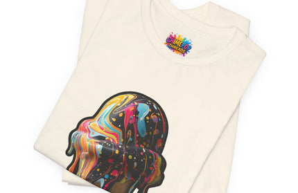 Pastel Marble Swirl Ice Cream Tee