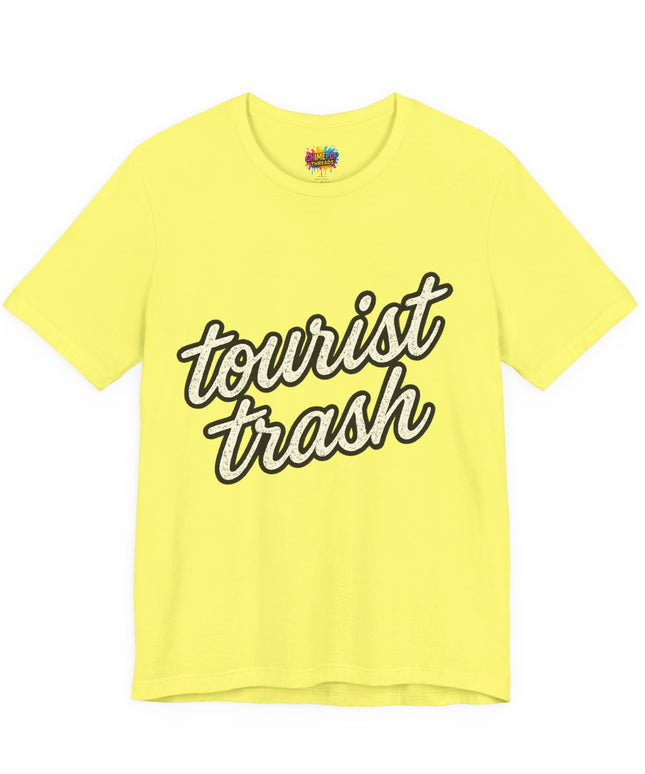Tourist Trash Script Tee