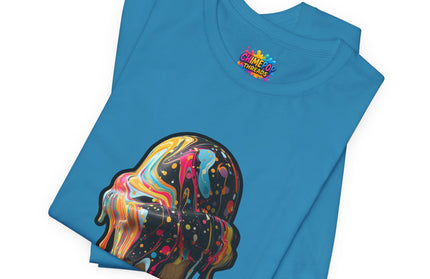 Pastel Marble Swirl Ice Cream Tee