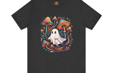 Mycelial Magic Ghost Mushroom Tee