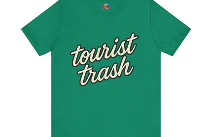 Tourist Trash Script Tee