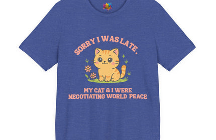 Negotiating Peace Cat Tee