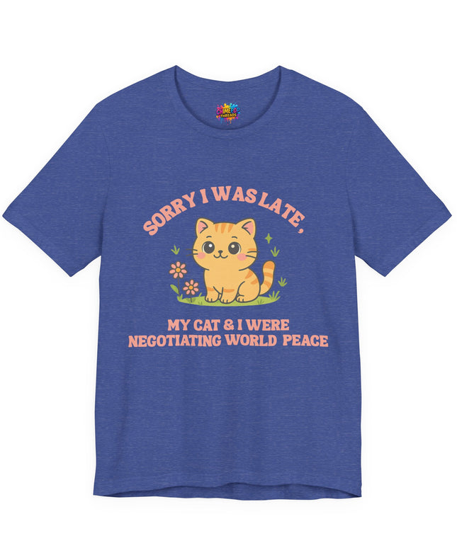 Negotiating Peace Cat Tee
