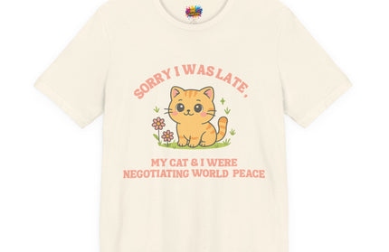 Negotiating Peace Cat Tee