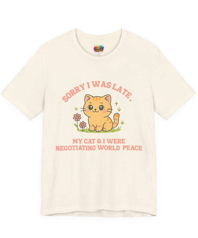 Negotiating Peace Cat Tee