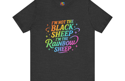 Rainbow Sheep Quote Tee