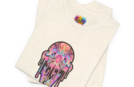 Pastel Ice Cream Symmetrical Drip Tee