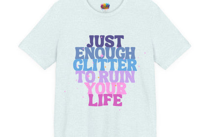 Just Enough Glitter Pastel Tee