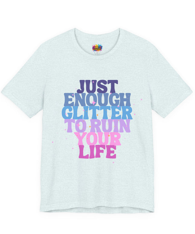 Just Enough Glitter Pastel Tee