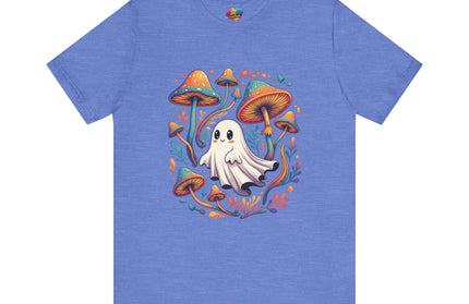 Mycelial Magic Ghost Mushroom Tee