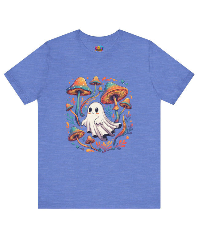 Mycelial Magic Ghost Mushroom Tee