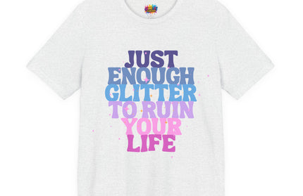Just Enough Glitter Pastel Tee