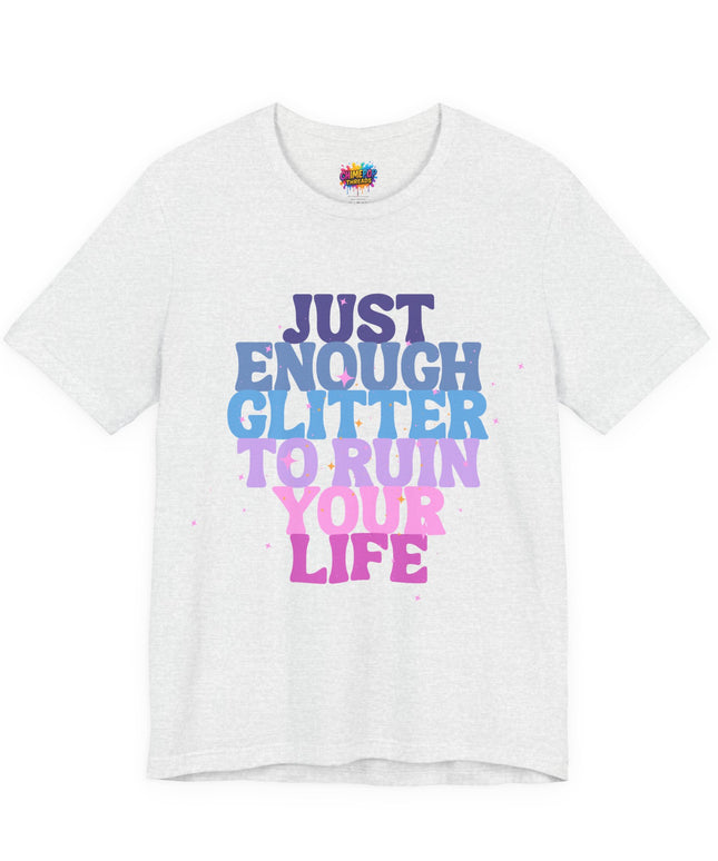 Just Enough Glitter Pastel Tee