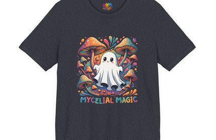 Mycelial Magic Rainbow Ghost Tee