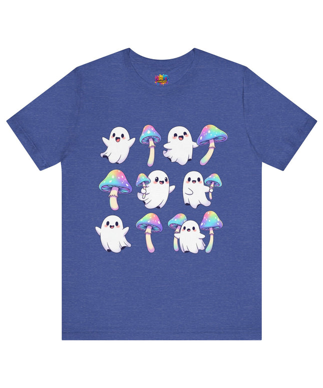 Happy Ghost With Mushroom Tee
