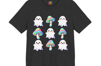 Kawaii Ghost Mushroom Tee