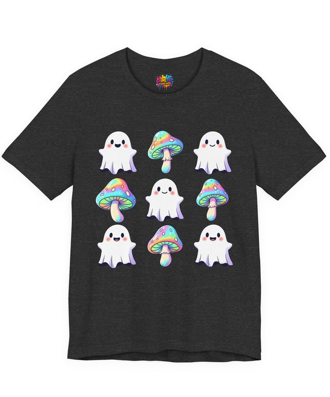 Kawaii Ghost Mushroom Tee