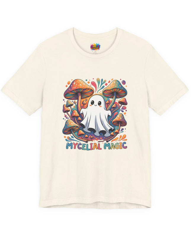 Mycelial Magic Rainbow Ghost Tee