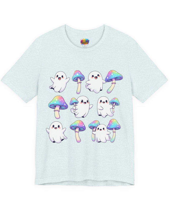 Happy Ghost With Mushroom Tee
