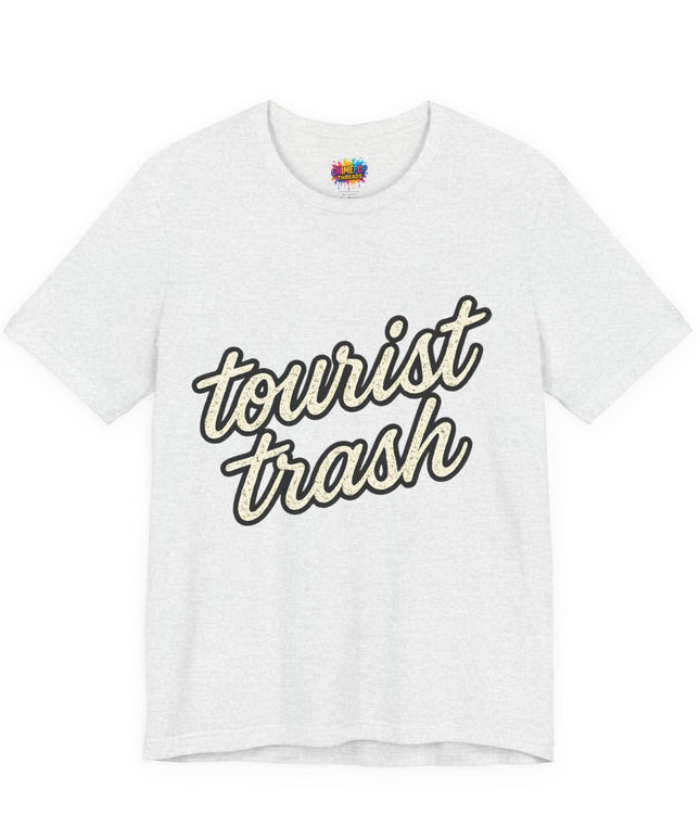 Tourist Trash Script Tee