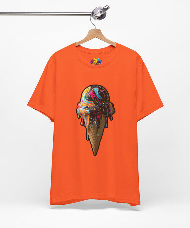 Pastel Marble Swirl Ice Cream Tee