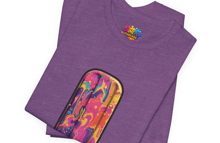 Psychedelic Rainbow Popsicle Drip Tee