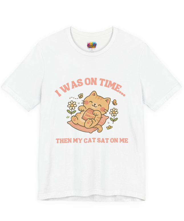 Cat Sat On Me Tee