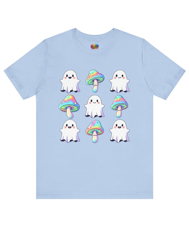 Kawaii Ghost Mushroom Tee