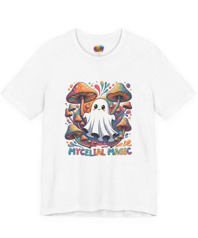 Mycelial Magic Rainbow Ghost Tee