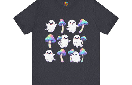 Happy Ghost With Mushroom Tee