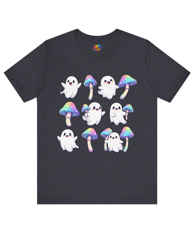 Happy Ghost With Mushroom Tee