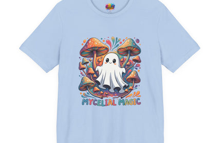 Mycelial Magic Rainbow Ghost Tee
