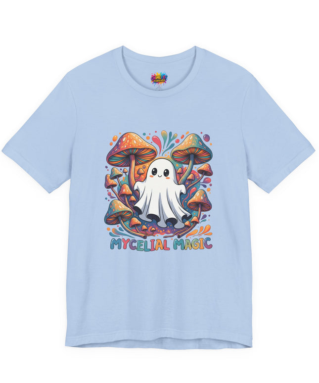 Mycelial Magic Rainbow Ghost Tee
