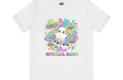 Mycelial Magic Rainbow Ghost Tee
