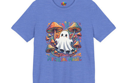 Mycelial Magic Rainbow Ghost Tee