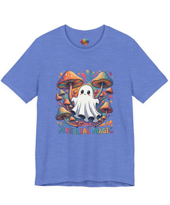 Mycelial Magic Rainbow Ghost Tee